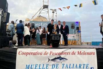 Los cuatro ganadores del festival/TA.